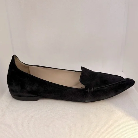 M. Gemi The Gia Black Suede Leather Flats Size 40.5 - GUC - Picture 8 of 13